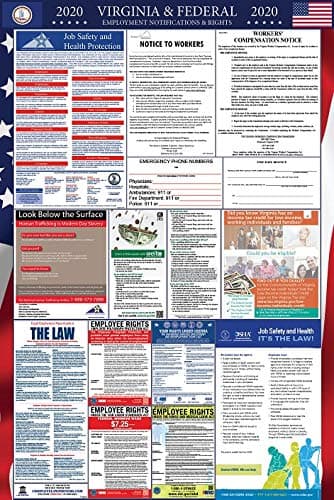 2020 Virginia and Federal Labor Law Poster