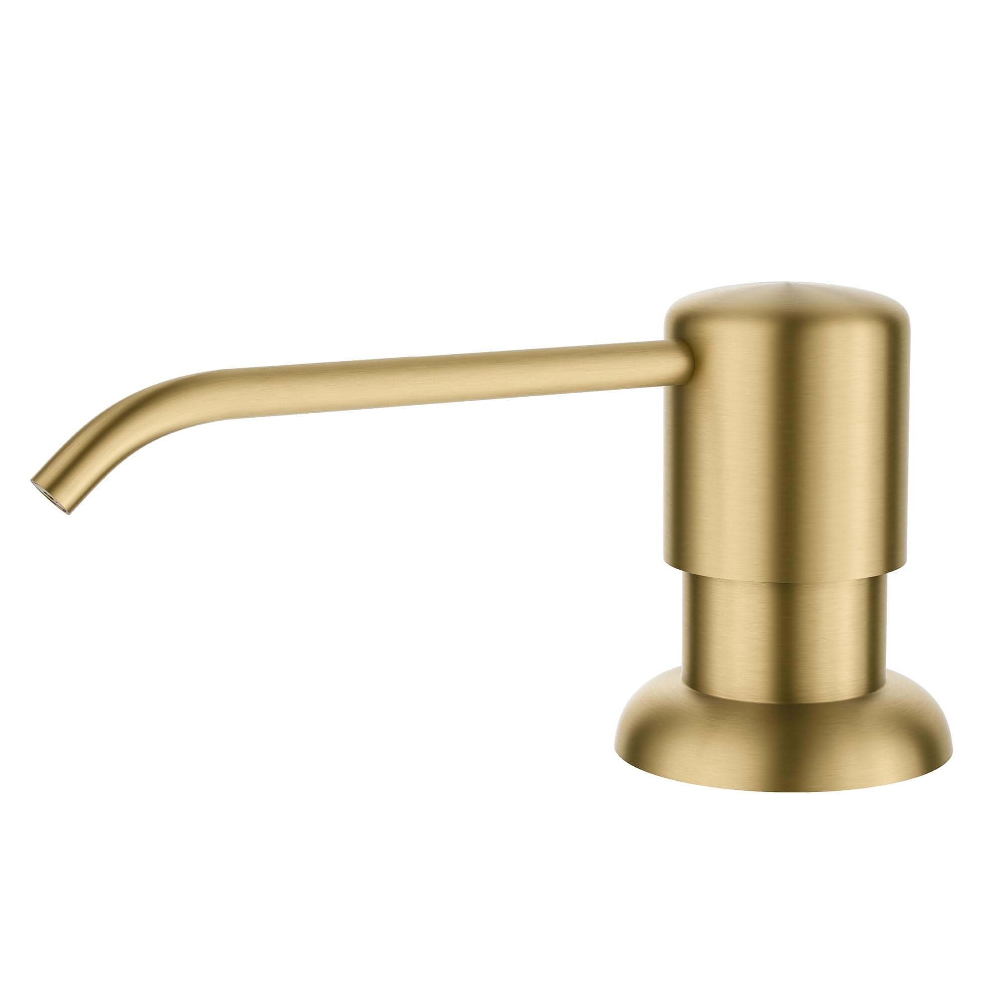 Boden Kitchen Soap and Lotion Dispenser in Brushed Brass, KSD-53BB