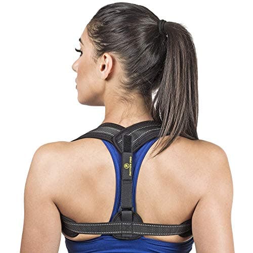 Posture Corrector for Women and Men - Body Wellness Posture Corrector | Corrector de postura - Fully Adjustable Back Brace for Neck, Shoulder & Back Pain Relief