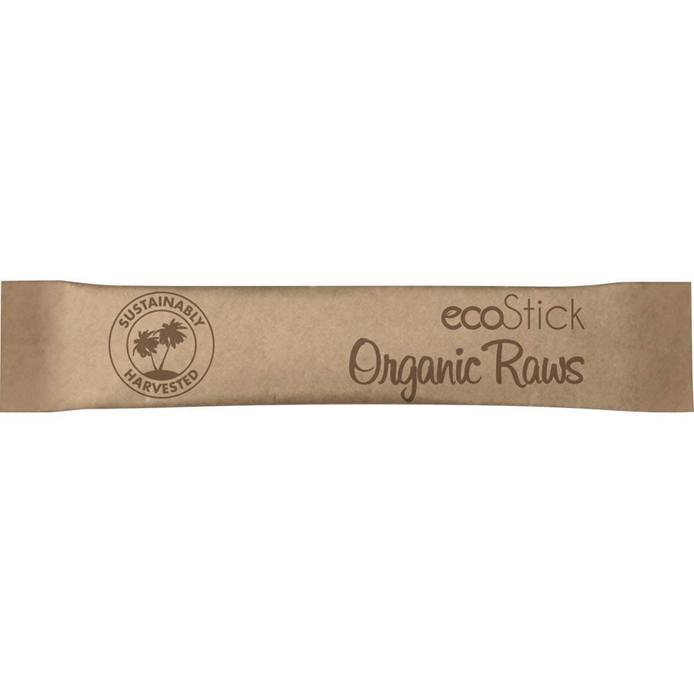 Sweetener Packets | Organic Raw Sugar | 2000 Count | Sustainably Harvested