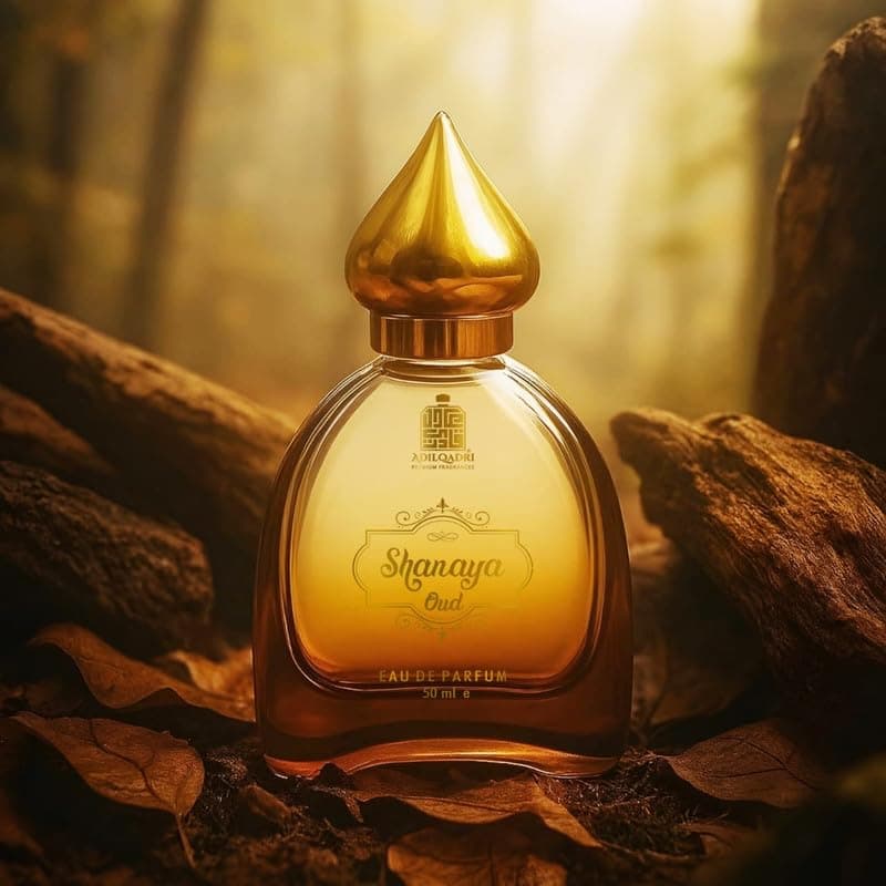 Shanaya Oud Perfume for Men | Long Lasting Eau De Parfum | Fragrance with Oud, Patchouli, Musk, Rose & Leather | 50ml