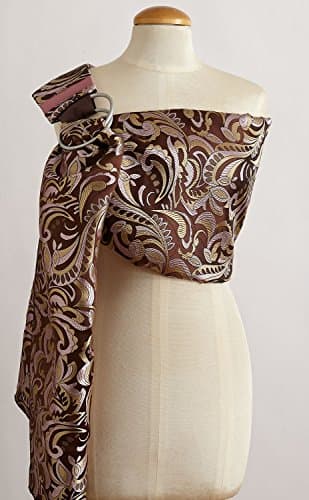 ZoloWear Silk Brocade Baby Sling: Serenity, Large