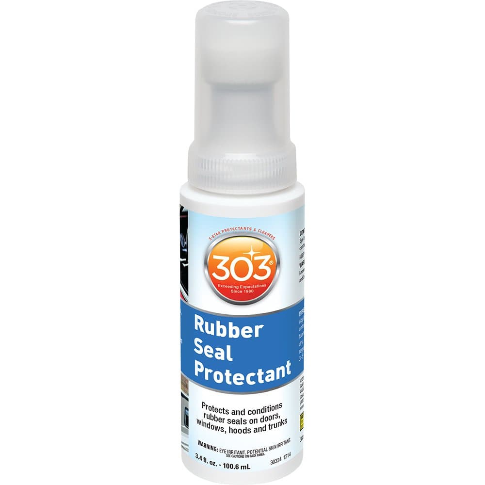 Rubber Seal Protectant – Protects & Conditions Seals on Doors, Windows, Hoods, Trunks Rejuvenates Color & Flexibility of Old & Dry Seals Weatherproofing & UV Protection, 3.4 fl.oz
