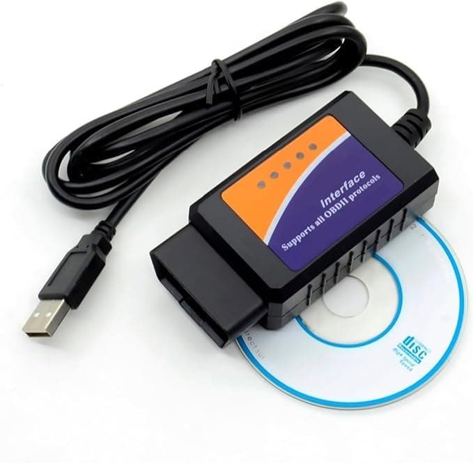 ELM 327 USB 327 elm327 ElM usb obd obd2 V1.5 Diagnose Cabel Interface Scanner