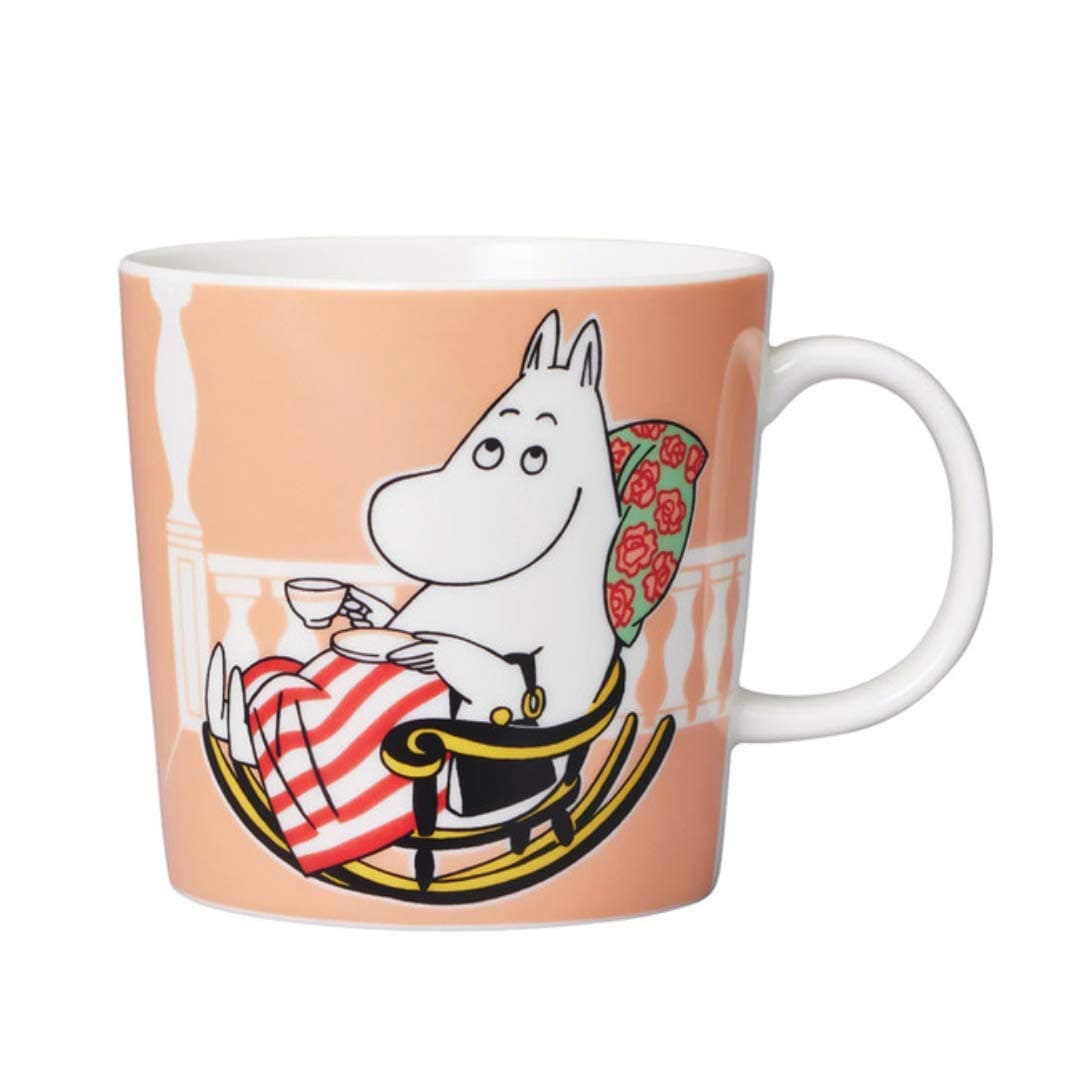 1057212 Moomin Mug, Marmalade, 10.1 fl oz (300 ml), Microwave, Oven, Dishwasher Safe