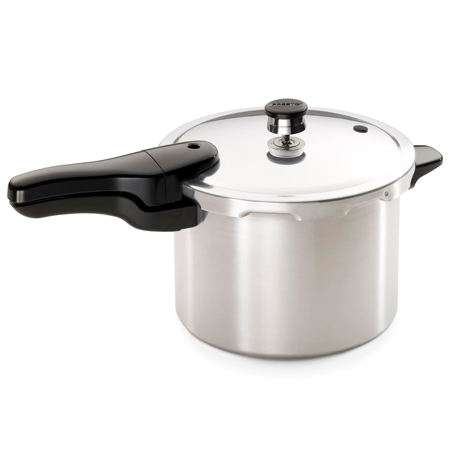 01264 6-Quart Aluminum Pressure Cooker, Silver