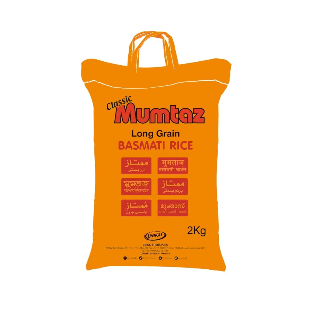 Mumtaz Basmati Rice, 2 kg