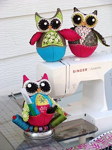 Crawford Designs pattern #182 Lil' Hooties Pincushions patterns