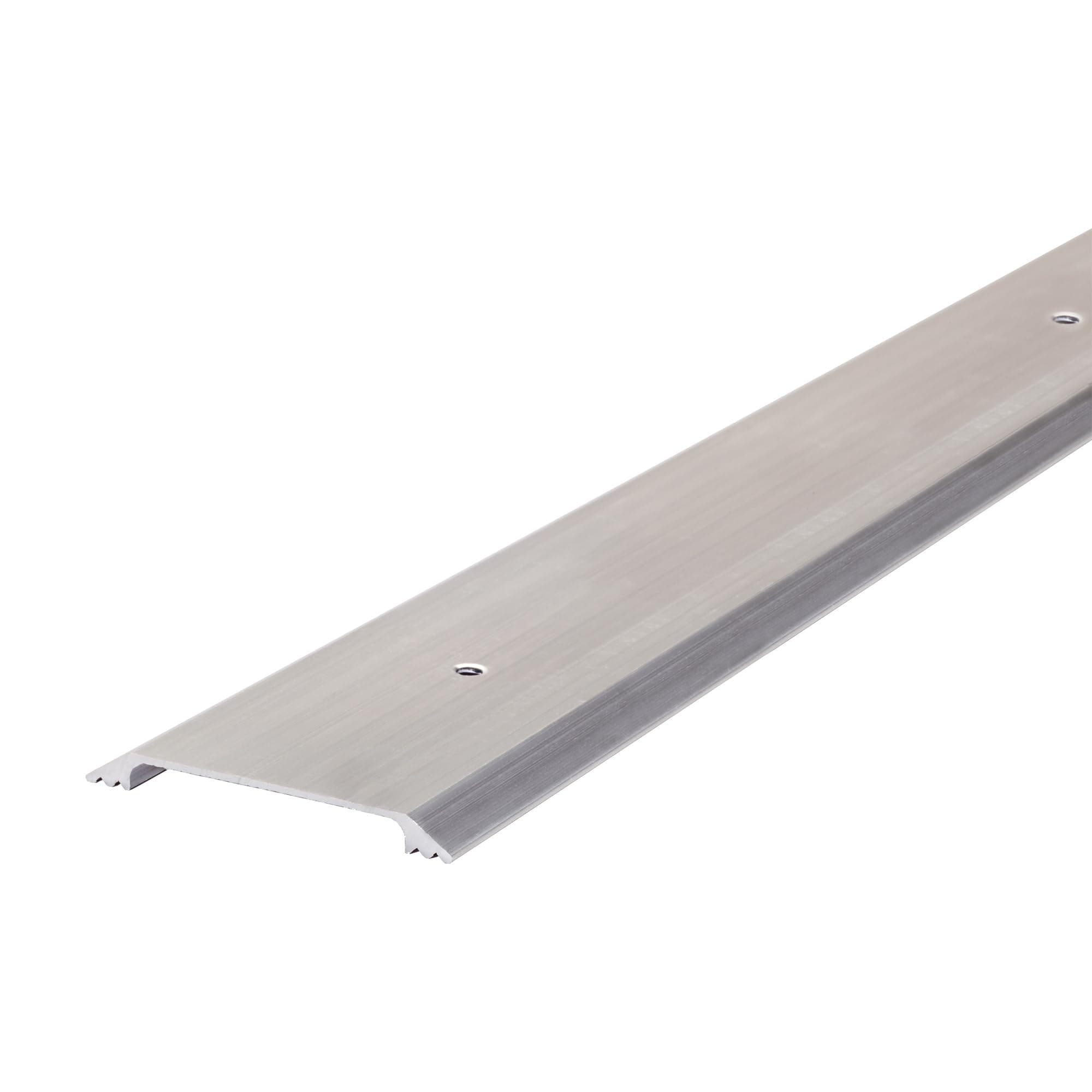 M-D Building Products 11072 2-1/2 in. x 1/4 in. x 36 in. Silver Aluminum Flat Profile Threshold for Interior Doorways