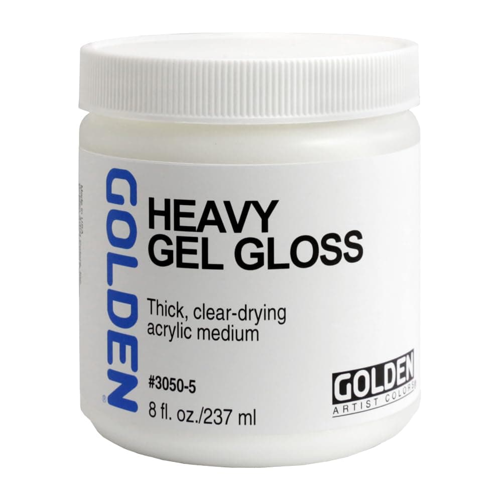 Golden Artist Colors - Heavy Gel Gloss - 8 oz Jar