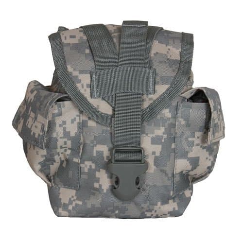 New in Bag Made in USA Army Military Tactical Molle ll ACU Digital Camo Camouflage General Purpose 1 QT Utility Pouch Canteen Cover by US Goverment GI USGI