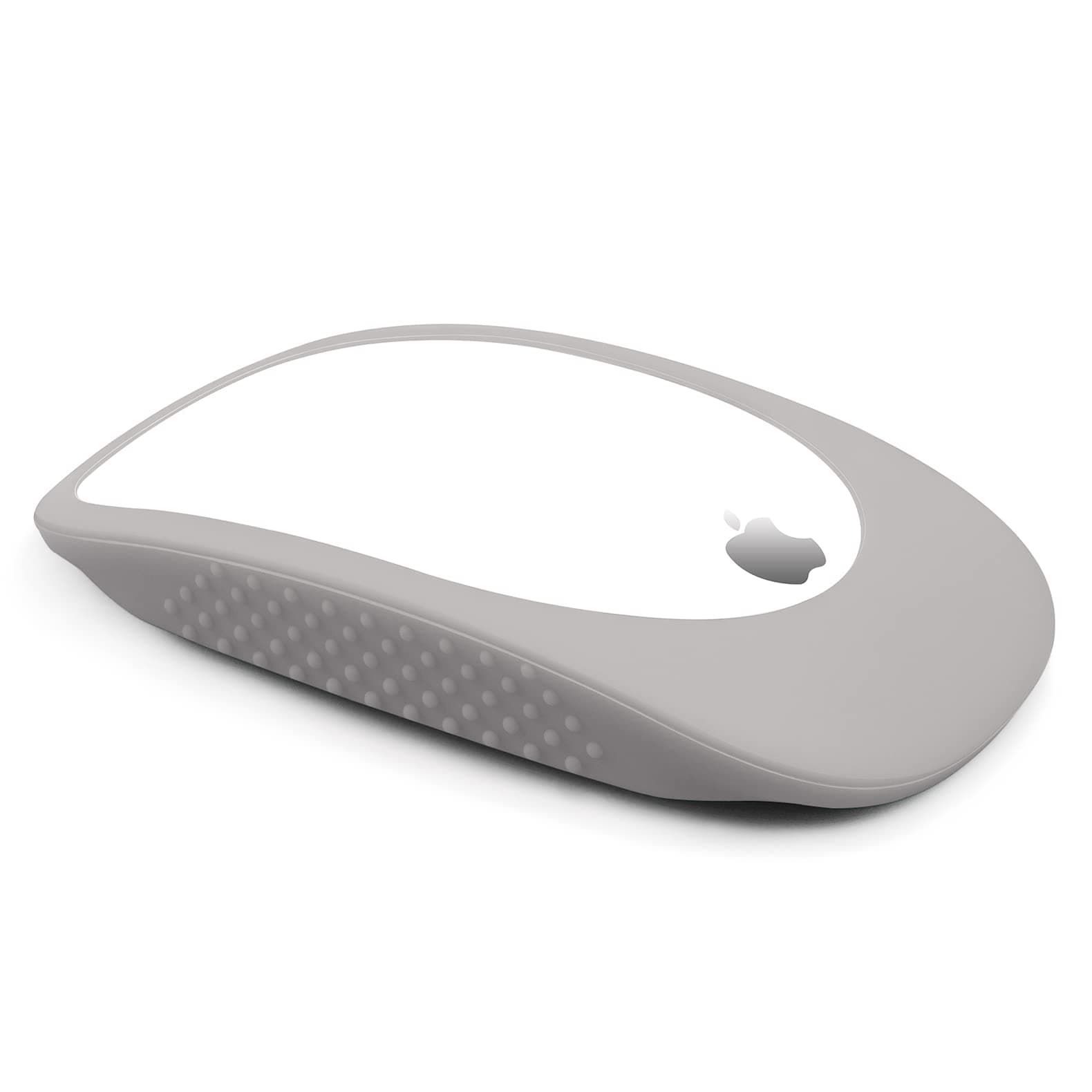 Silicone Mouse Case Cover Protective Skin Compatible with Apple Magic Mouse 1 / 2 Magic iPad Mouse (Grey)