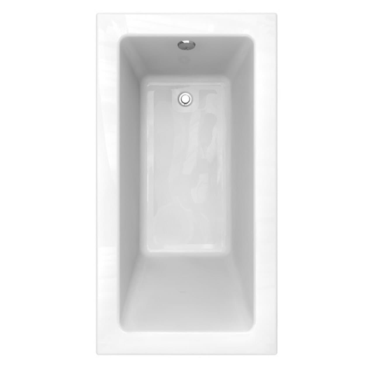American Standard 2932002-D0.020 Studio Zero-Edge Drop-in Bathing Pool Bathtub 60 in. x 32 in. White