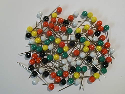 Spanish Political World Map on Cork Pinboard 24" x 36