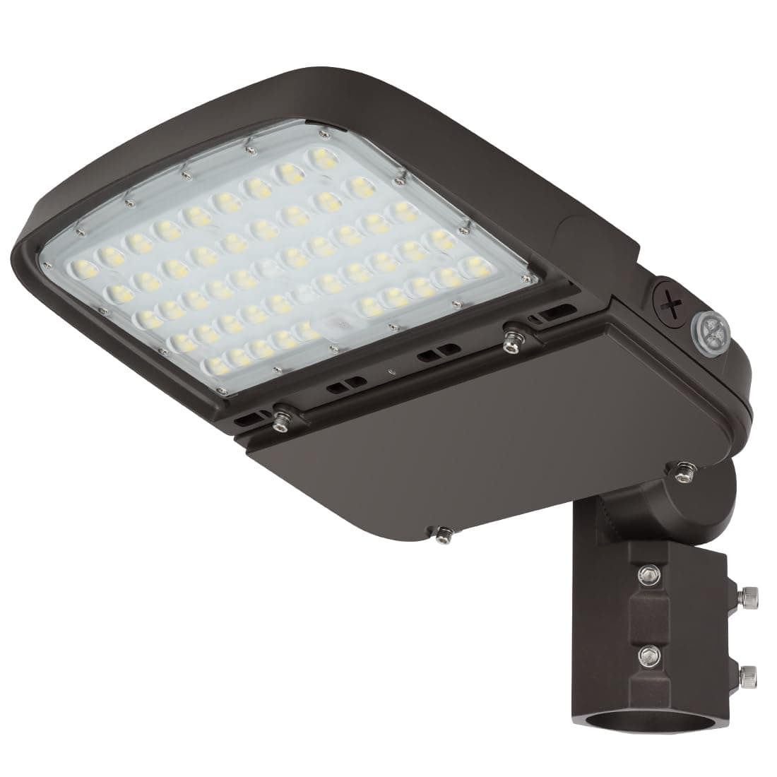 Kadision - 150W/100W/75W Adjustable LED Parking Lot Light, 22500LM (150LM/W) 5000K 100-277V, Waterproof LED Shoebox Light with Dusk to Dawn Photocell, Mount