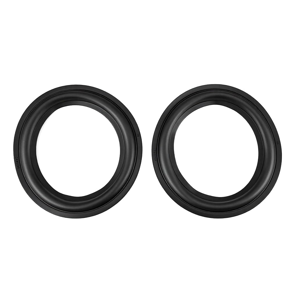 2pcs 6 inch Perforated Rubber Speaker Foam Edge Surround Rings Replacement Parts for Speaker Repair or DIY
