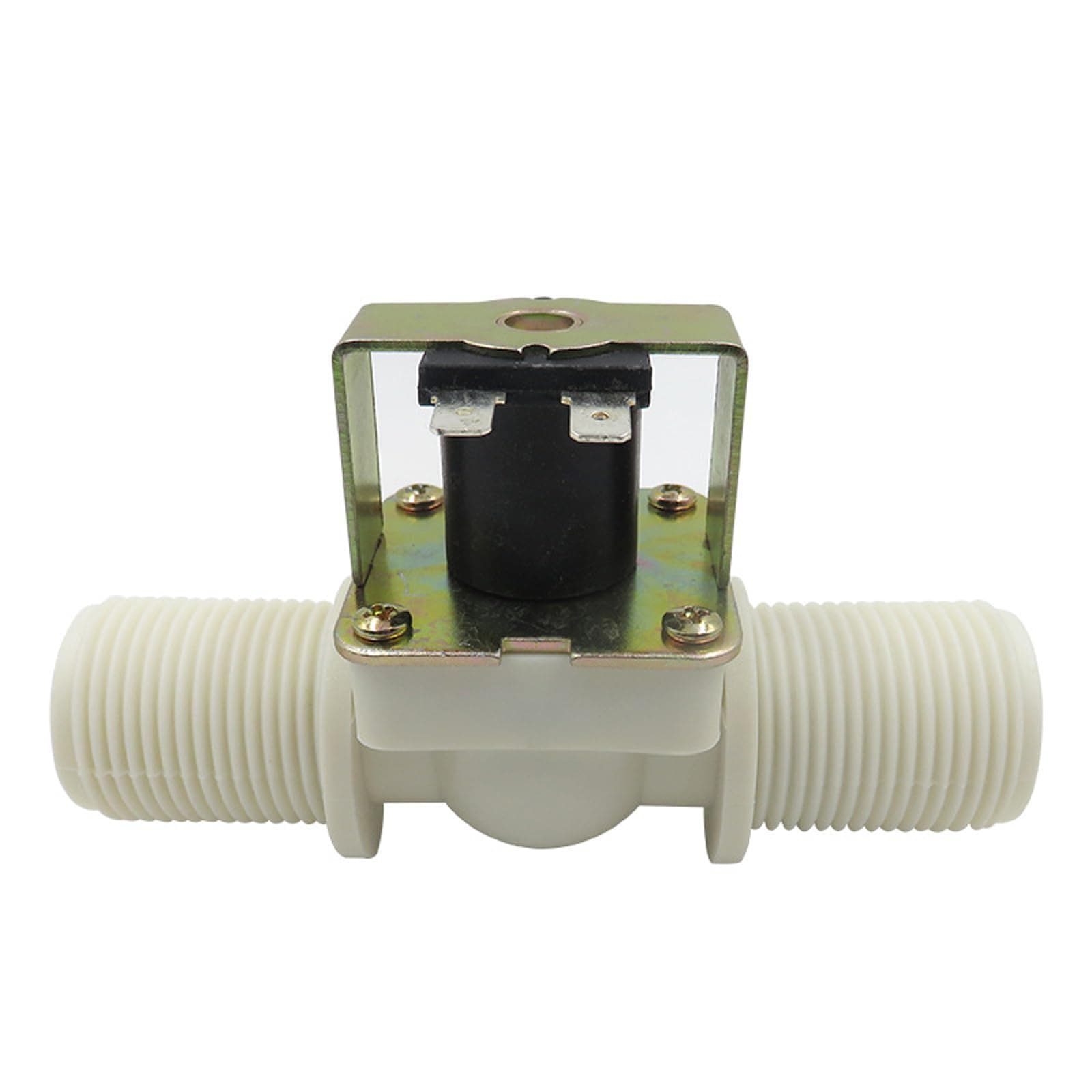 3/4" DC 12V Solenoid Valve N/C Normally Closed Water Inlet Flow Switch