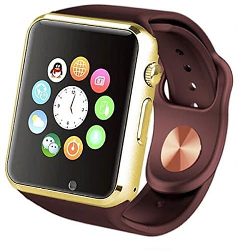 Shaarq A1 Bluetooth 4G Touch Screen Watch with Camera/Sim Card/SD Card Slot/Fitness Activity Feature for All Smartphone Device