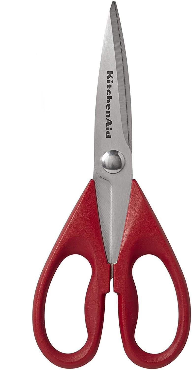 KE351OHERA All Purpose Shears, Stainless Steel, Red/Black