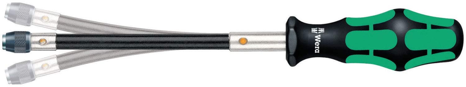 Kraftform 392 Hexagon Flexible Shaft Bitholding Screwdriver, 1/4" Head, 177mm Blade Length