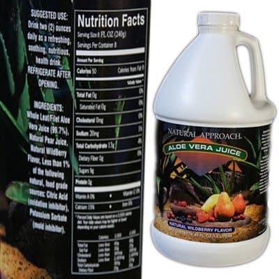 Natural Approach Aloe Vera Juice 64 fl oz