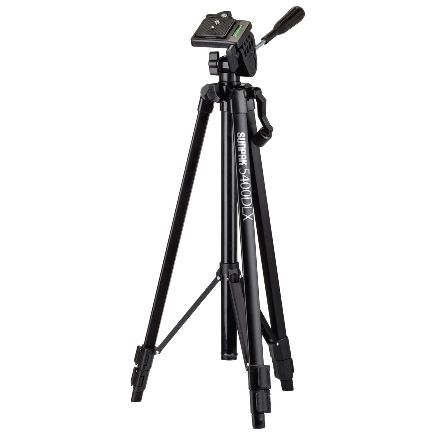 SUNPAK620-504DLX Traveler1 50-Inch Tripod for Compact Camera, Smartphones, and GoPro, Silver