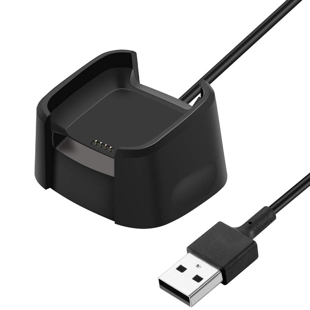 Compatible with Fitbit Versa Charger, Replacement Charging Dock Cable for Fitbit Versa/Versa Lite Smart Watch