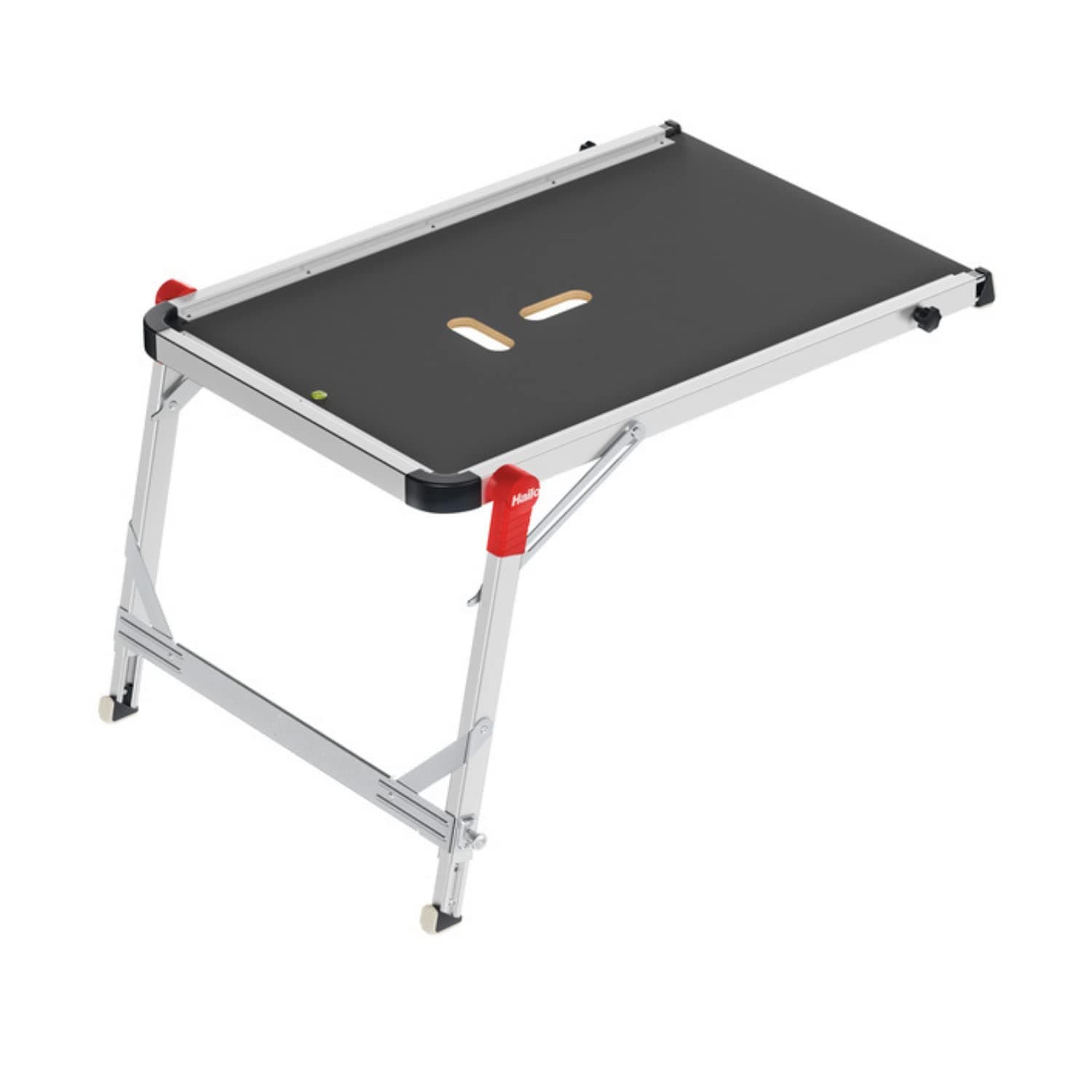 TP1 Staircase Platform for Use with Step Stools & Step Ladders with Integrated spirit level and with length and height-adjustable telescopic rails