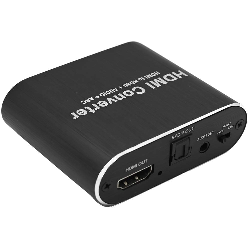 HDMI Audio Extractor 4K 60Hz 5.1 ARC HDMI to Audio Optical Toslink SPDIF Audio 3.5MM Audio Stereo Audio Converter Adapter