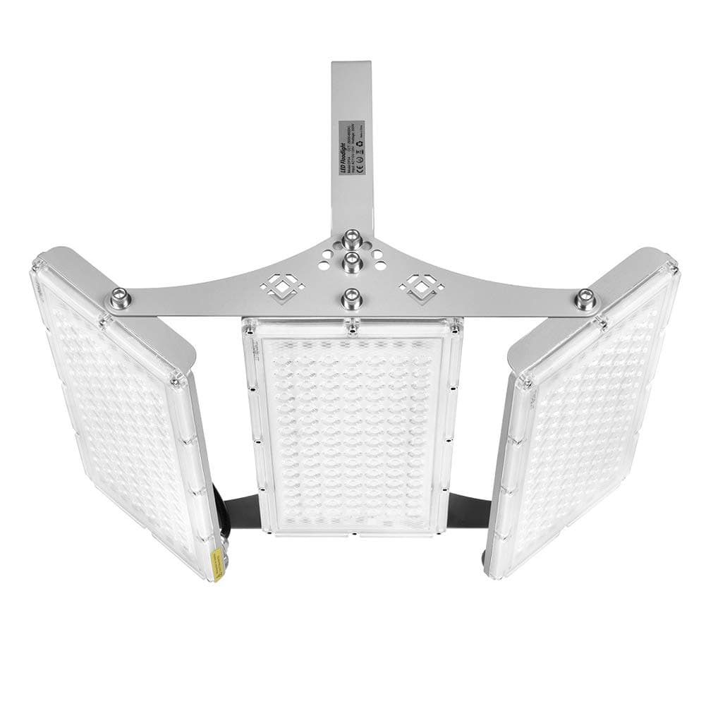 CHARON 300W LED Flood Light, 24000LM Super Bright Outdoor Security Lights with Wider Lighting Angle, 6000K Daylight White, IP66 Waterproof Outdoor Lighting for Garage, Garden, Lawn, Yard, Parking Lot