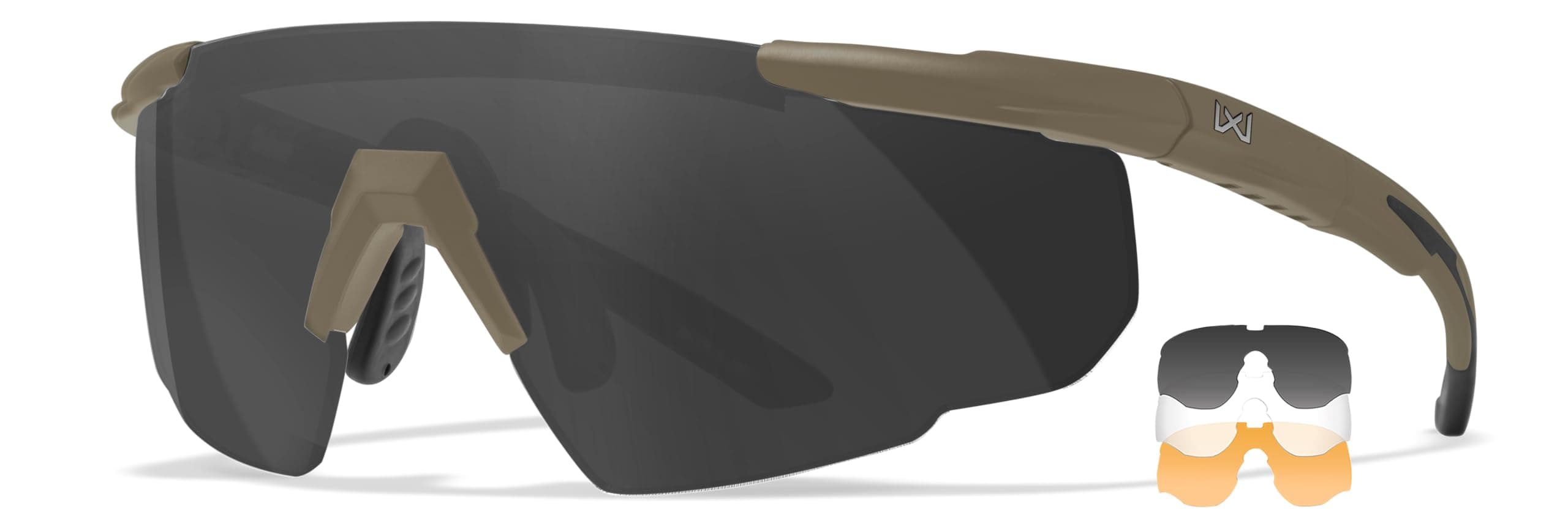 │ Unisex │ Outdoor, Tactical Sunglasses │ Wrap Around Frame│ Saber Advanced │ Protective Eyewear │ Interchangeable Lenses