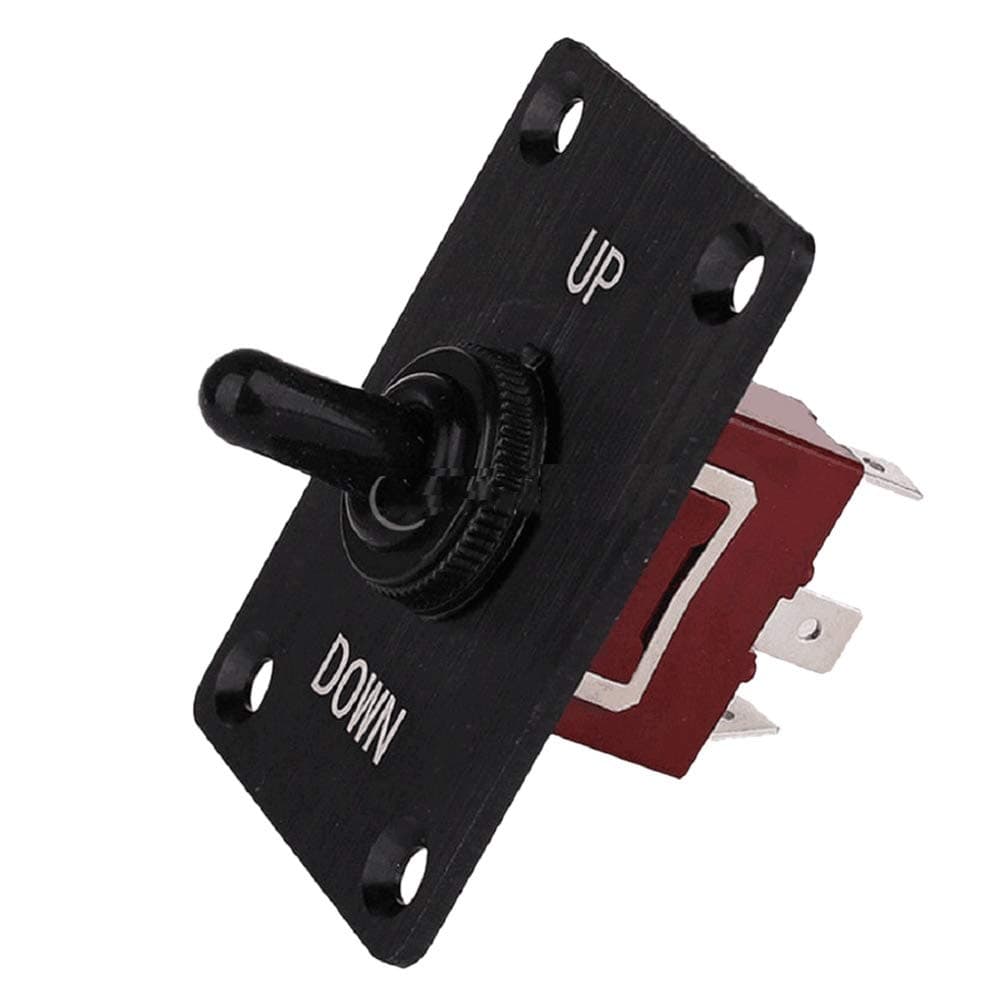 Nikou Toggle Switch - Toggle Switch On/Off Up/Down Trim Tab Panel Breaker Aluminum Alloy for Most DC12V RV Caravan Marine Boat