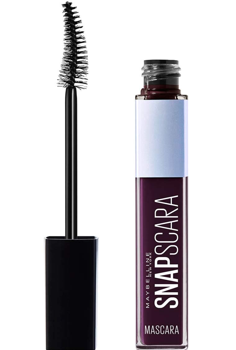 Maybelline New York Snapscara Washable Mascara, Black Cherry, Pack of 1