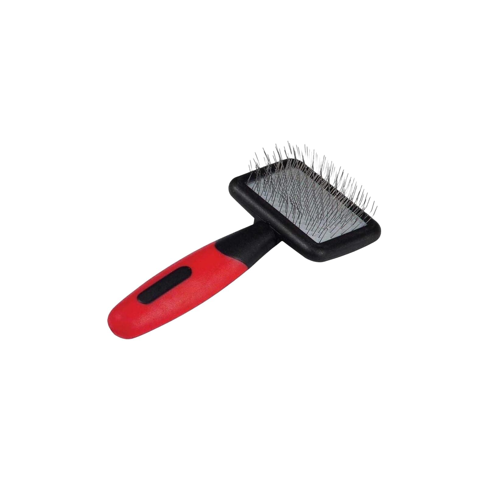 Ryan's Pet Supplies Paw Brothers Mini Pin Tiny Flat Slicker Brush for Dogs, Professional Grade, Stainless Steel Pins, Flexible Head, Comfort Grip, Mini Size, 4.75" x 2.25" x 1.5"