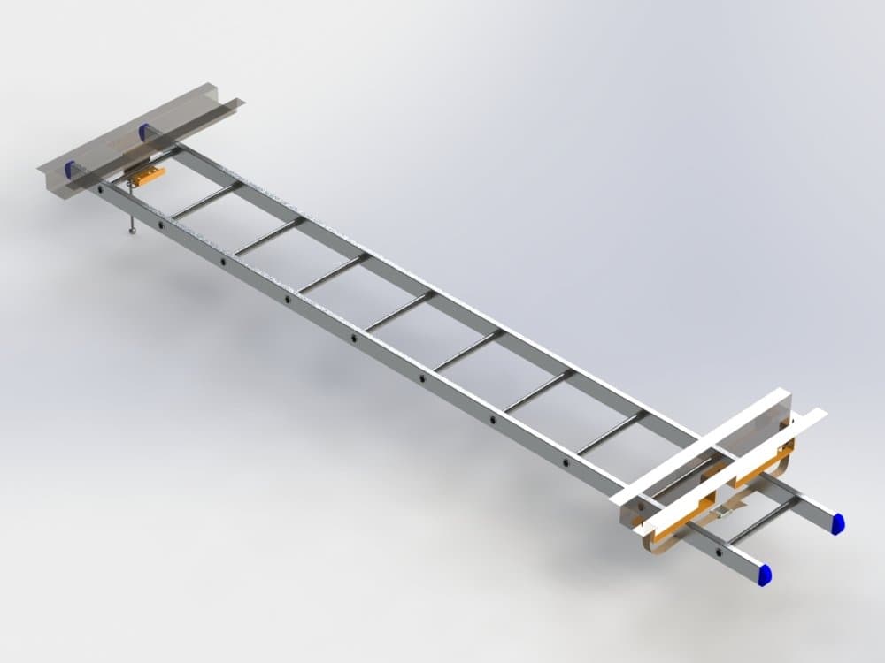 Internal Ladder Holder - Secure Ladders to the Inside of your vehicle