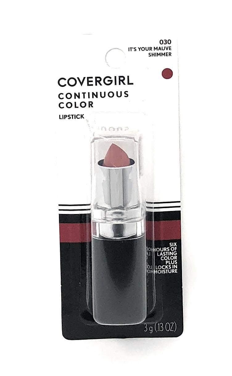 Continuous Color Lipstick, It'S Your Mauve 030, 0.13-Ounce Bottles (Pack of 2)