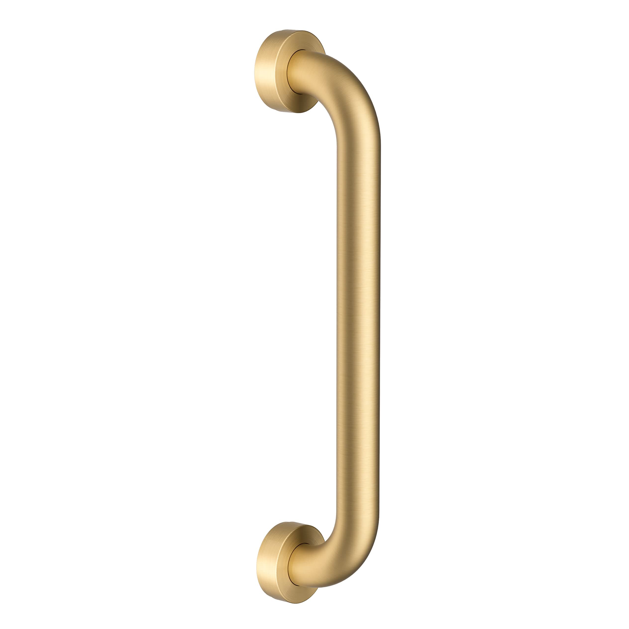Esnbia 15“ Grab Bar Handle for Bathroom Toilet Bathtubs and Showers, Brushed Gold