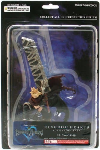 Kingdom Hearts Series 2 Formation Arts Cloud Strife Action Figure