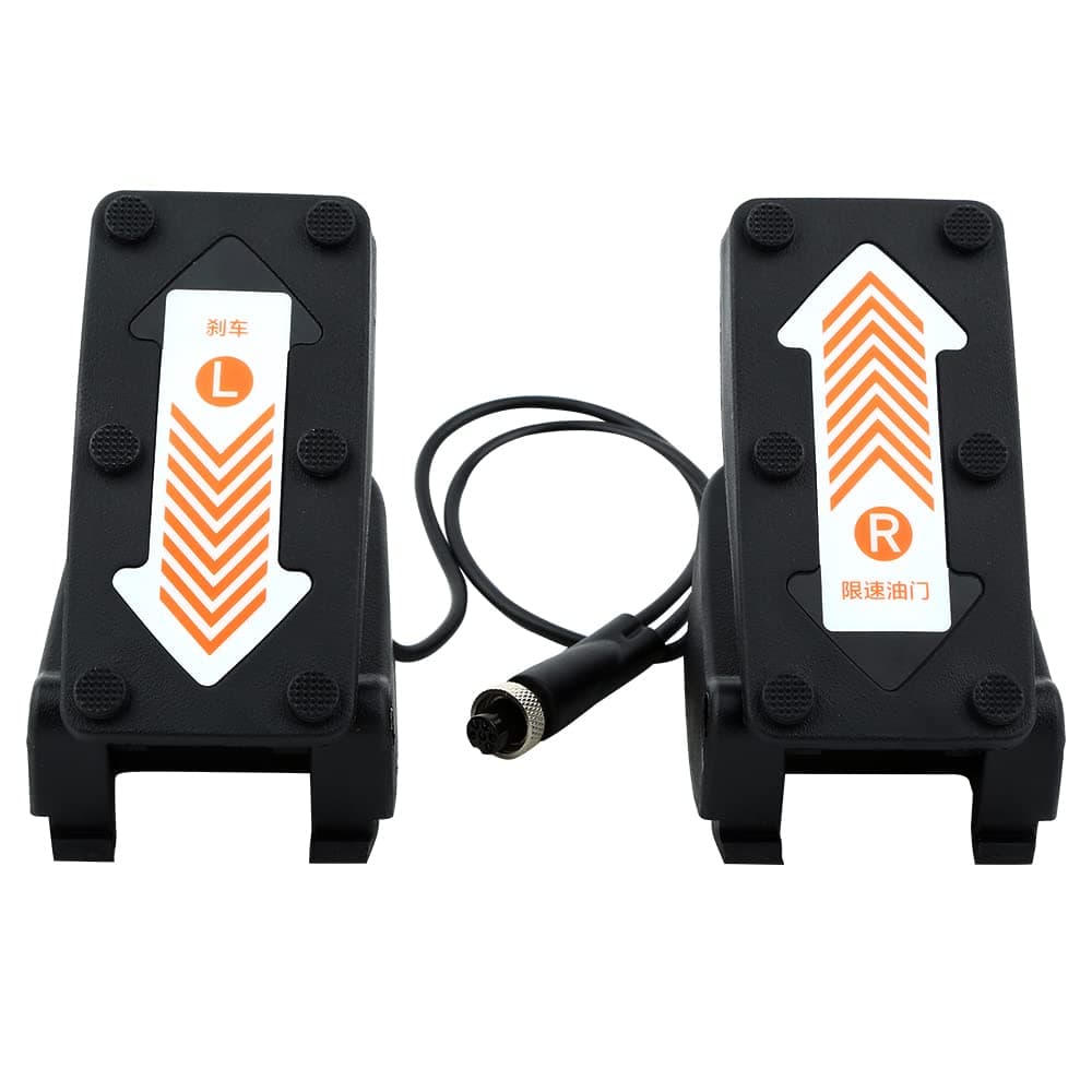 AULPACO Children's Speed Limiting Accelerator Pedal Speed Limit Throttle Brake Pedal Compatible with Segway Ninebot Gokart Kart Accessories