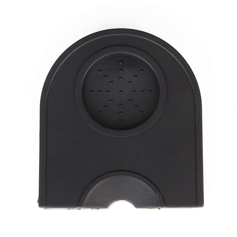 Tamper Mat, Silicone Coffee Tamper Mat Espresso Silicone Tamp Mat Non-Slippery Espresso Accessories by ARTSTORE (Black)