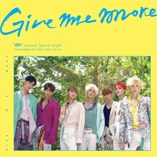 VAV 'Give Me More' Summer Special Single Album 76p PhotoBook+2p PhotoCard Sealed