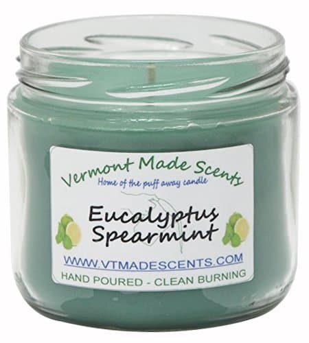 Vermont Made Scents Candle, Eucalyptus Spearmint, 12 oz