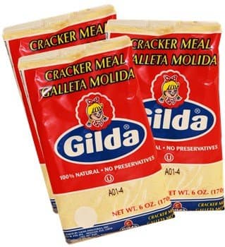 Cracker meal. Polvo de galleta. 3 pack. 6 oz each