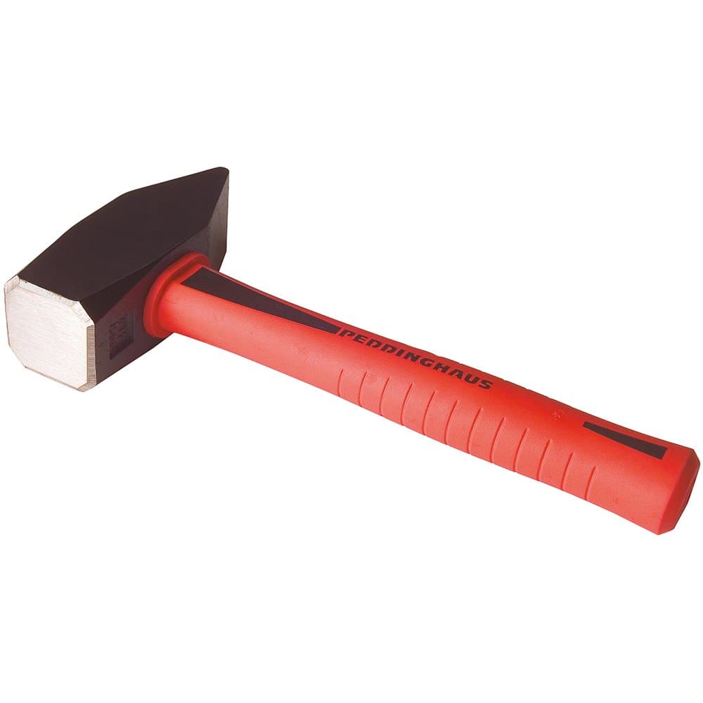 Peddinghaus 5295981500 Nordic Pattern Blacksmiths Hammer with Ultratec Handle, Black/Red, 1500 g