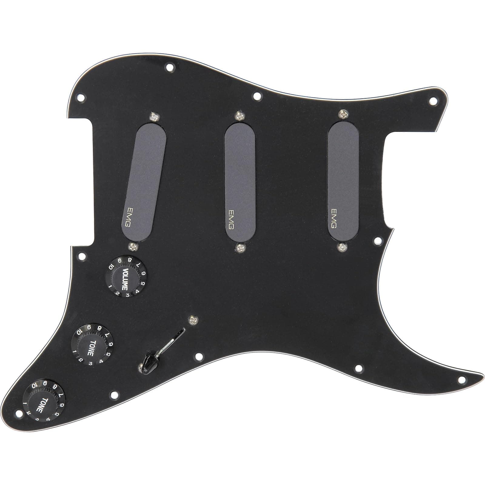 EMG DG20 Pre-Wired Pickguard Black