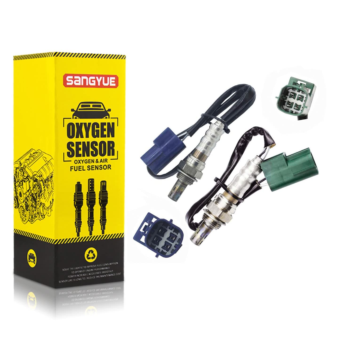 Downstream Left+Right 2X Oxygen Sensor for 2005-2012 Nissan Xterra Frontier Pathfinder 4.0L