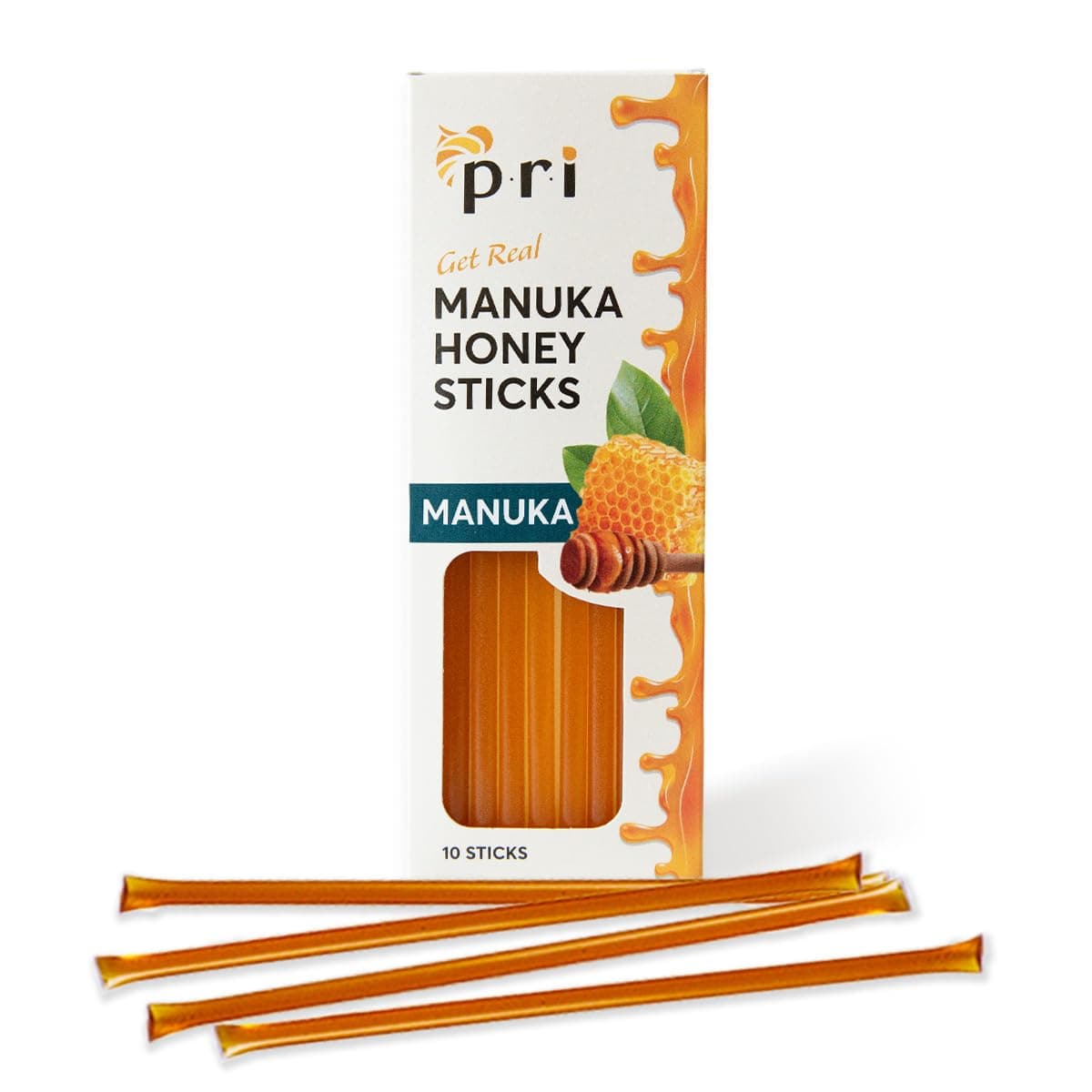 Pacific Resources Manuka Honey Sticks, 10 Count (Pack of 1)