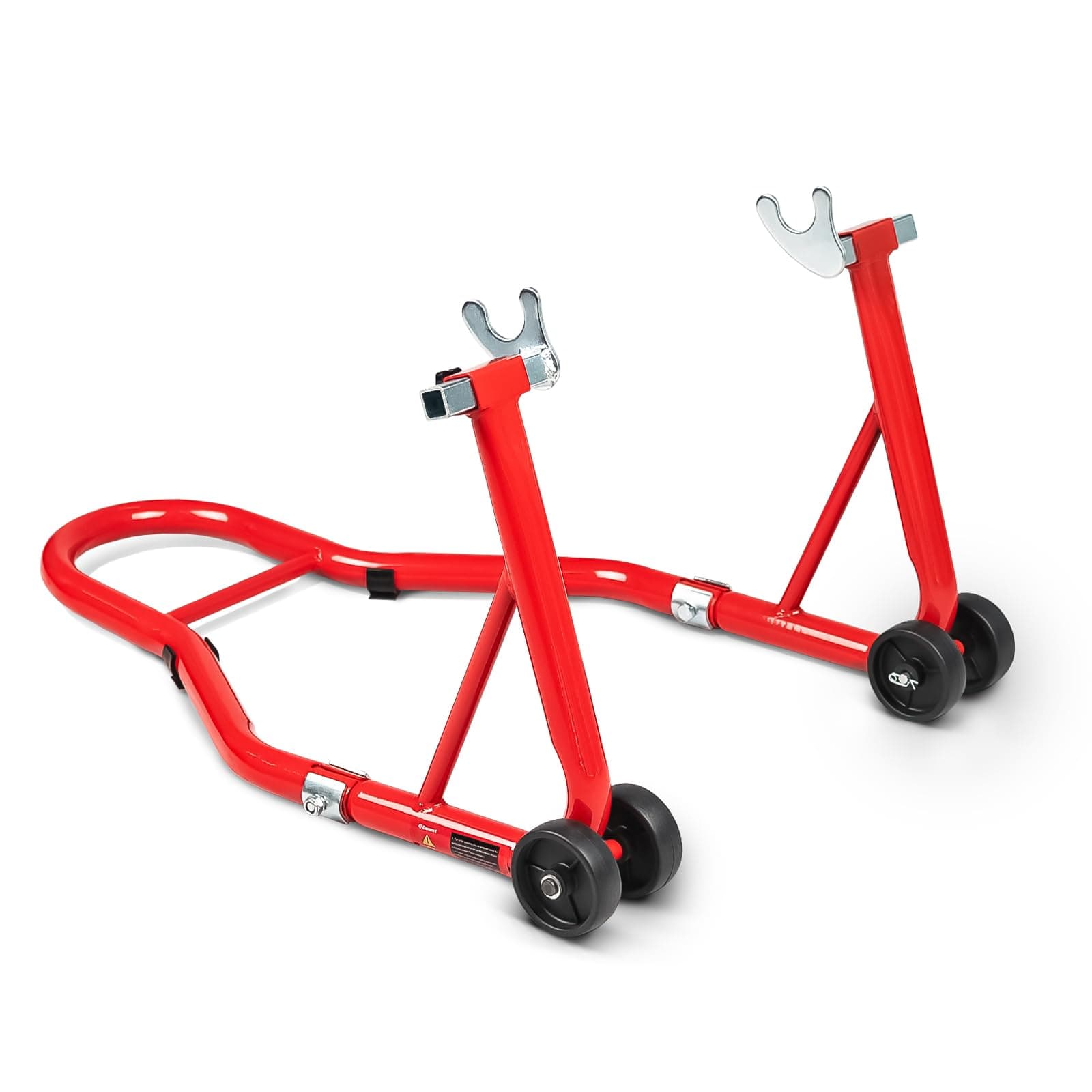 Donext Motorcycle Stand 850LB Sport Bike Rear Wheel Lift Swingarm Paddock Stands Red, U