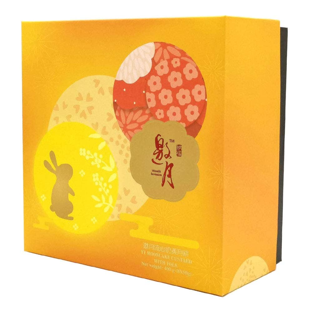 Yao Yue Mooncake Custard with Yolk 8 Pieces 400g