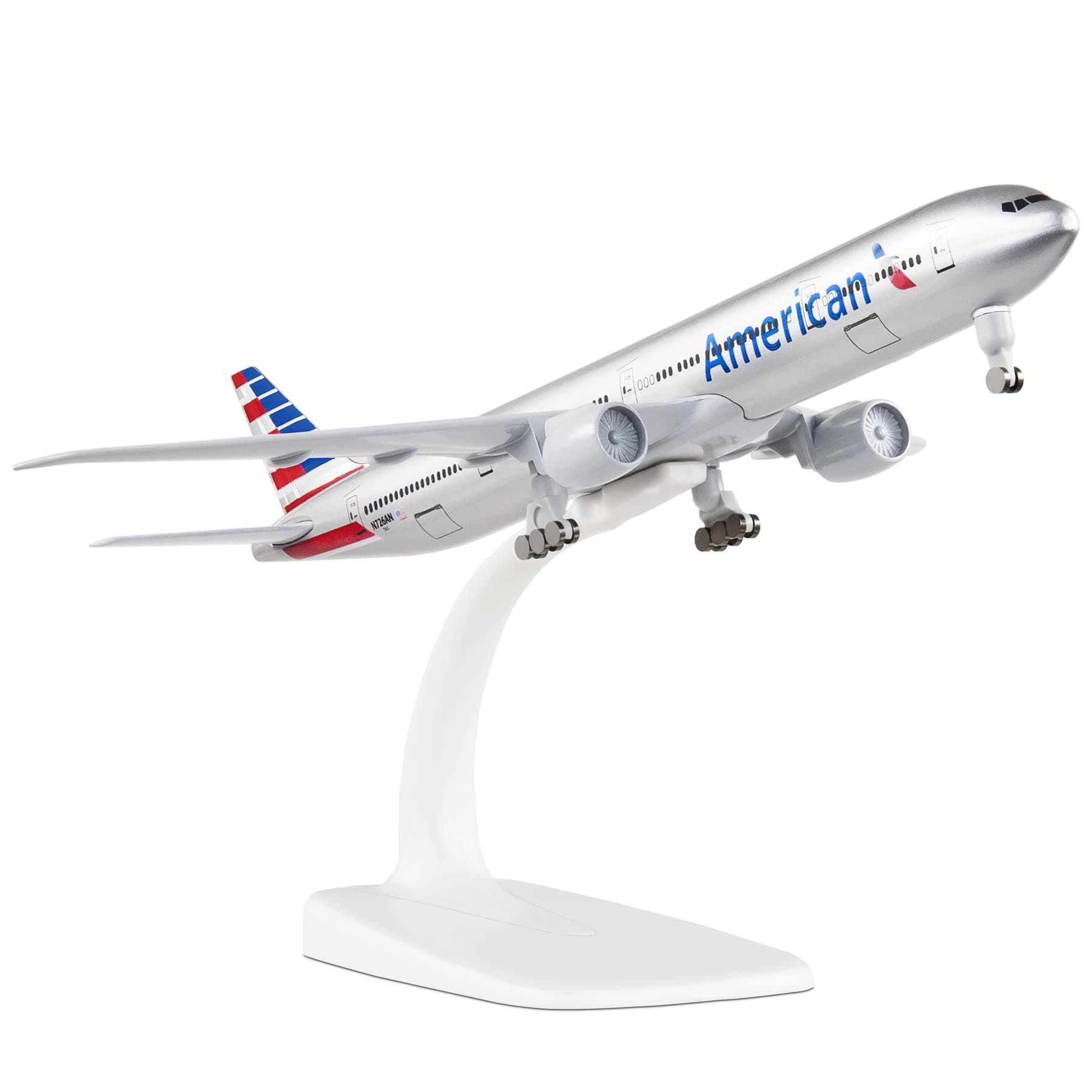 1:300 Scale American Boeing 777 Airplane Models Alloy Diecast Airplane Model